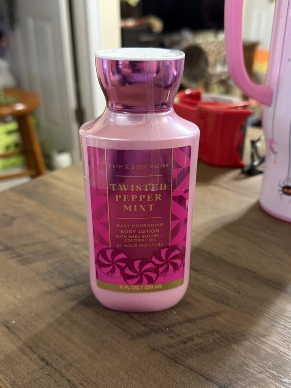 Bath & Body Works Twisted Peppermint Lotion 8 Oz - SEALED